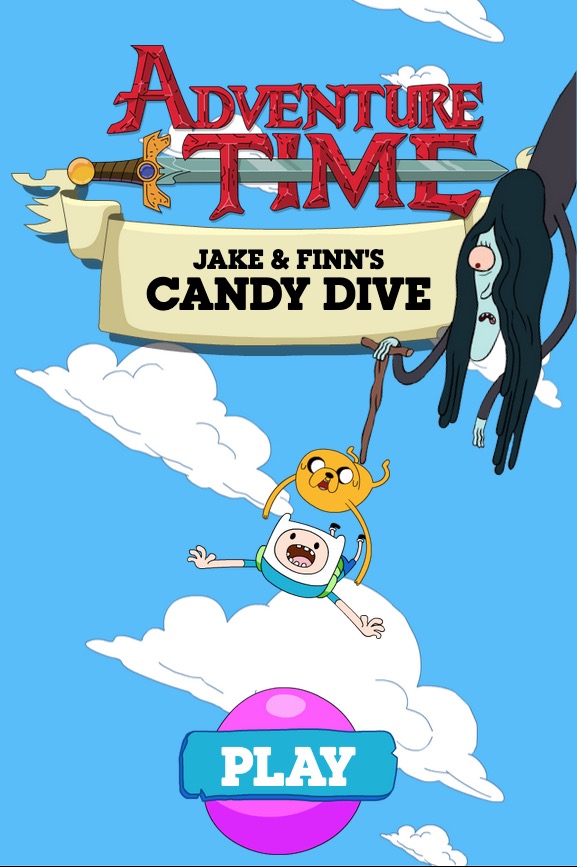 Adventure Time Candy Dive